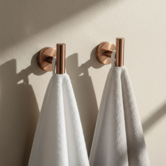 Súprava kúpeľňových doplnkov Ari Brush Copper 4 diely