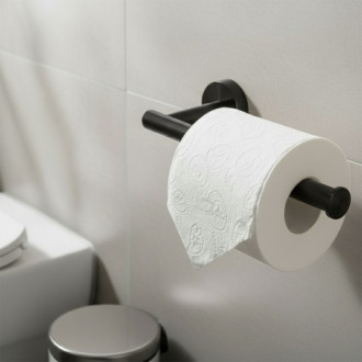 Súprava kúpeľňových doplnkov Ari Black 4 diely