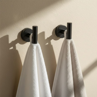 Súprava kúpeľňových doplnkov Ari Black 4 diely