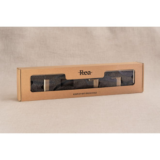 Súprava kúpeľňových doplnkov Mati Brush Gold 4 diely