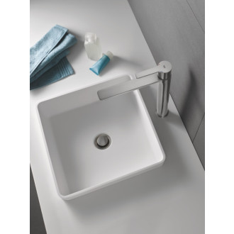 Vysoká umývadlová batéria Grohe Lineare bez výpuste supersteel 23405DC1