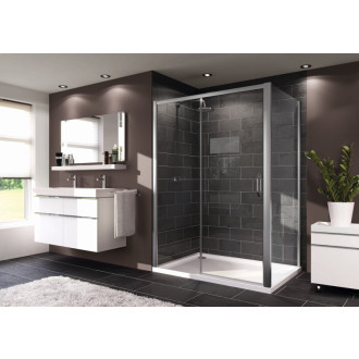 Bočná zástena k sprchovým dverám Walk-In / Dvere 90 cm Huppe Next Easy Entry 145404.069.322