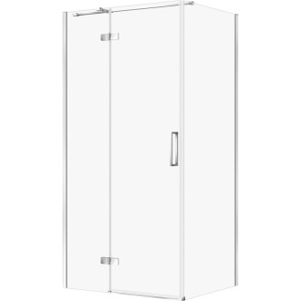 Cersanit Jota sprchovací kút L chróm číre sklo 80x100x195 S160-032