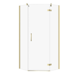 Cersanit Jota sprchový kút P zlatá číre sklo 90x90x195 S160-019