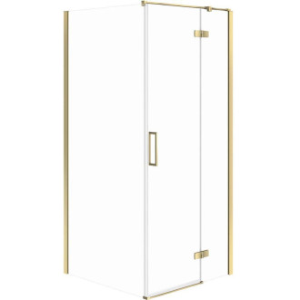 Cersanit Jota sprchový kút P zlatá číre sklo 90x90x195 S160-022