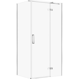 Cersanit Jota sprchovací kút P chróm číre sklo 80x100x195 S160-031