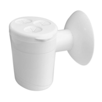 Kondenzačný sifón s guličkou, pre 3 hadice, biela 168.454.0 44592