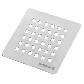 FLEXIA štvorcová krytka sifónu, nerez mat 73245 50910