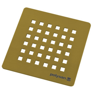 FLEXIA štvorcová krytka sifónu, zlato mat 73248 50913