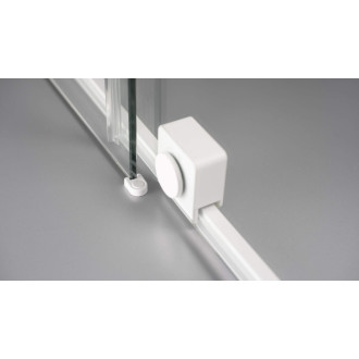 Deante PRIZMA posuvná Walk-In stena, 90x195 cm, biela KTJ_A39R