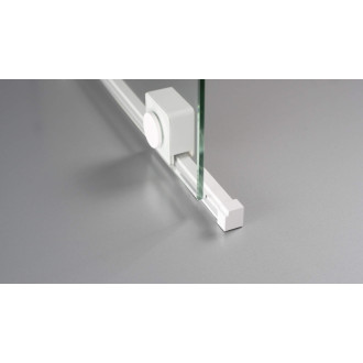 Deante PRIZMA posuvná Walk-In stena, 90x195 cm, biela KTJ_A39R