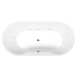 IO hydromasážna vaňa, 180x85x49cm, Highline Hydro, chróm 56984