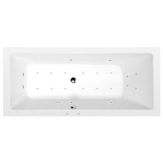 MIMOA hydromasážna vaňa, 170x80x39cm, Active Hydro-Air, chróm 57107