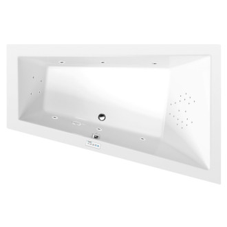 TRIANGL R hydromasážna vaňa, 180x120x50cm, Highline Hydro, chróm 57272