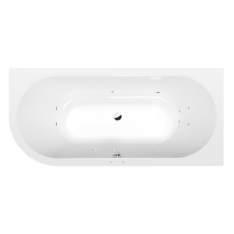 VIVA R hydromasážna vaňa, 185x80x47cm, Active Hydro, chróm 57304