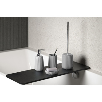 MARIKA mydlenka na postavenie, šedá MK1108 57808