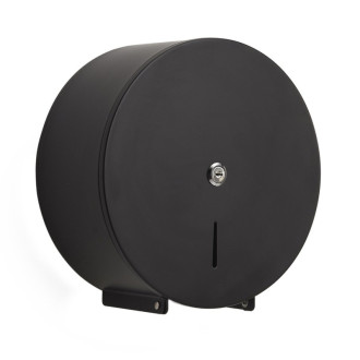 Zásobník na toaletný papier do Ø 24cm, 264x126x270mm, čierna mat