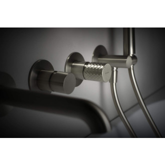 Deante SILIA HEXA štvorotvorová podomietková vaňová batéria, oceľ BHS_F18P