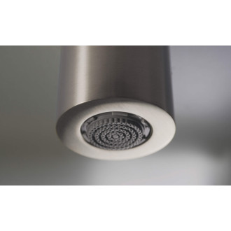 Deante SILIA HEXA podomietkový sprchový set s hlavovou sprchou, kartáčovaná oceľ NHS_F9XK