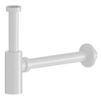 Umývadlový sifón 5/4", DN32, biela 59344