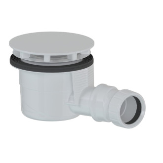 Vaničkový sifón, priemer 90mm, DN40, krytka biela 59135