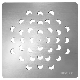 Štvorcová krytka sifónu, chróm 59717