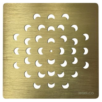 Štvorcová krytka sifónu, zlato 59718