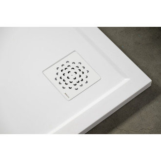 Vaničkový sifón, priemer otvoru 90 mm, DN40, krytka biela 59726