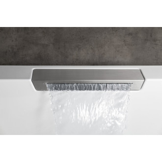 CASCATA hydromasážna vaňa, 185x85x45cm, kaskáda biela, Highline Hydro-Air, biela 60836