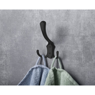 Háčik veľký, čierna mat 59469