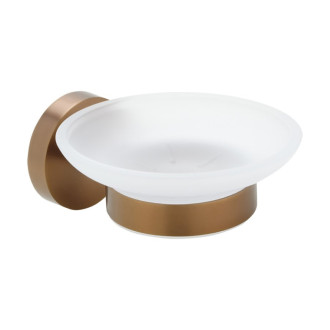 X-ROUND COPPER mydlenka, mliečne sklo, meď mat