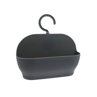 SHARON polica do sprchy závesná, plast, šedá