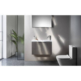 LATUS X umývadlová skrinka s umývadlom 80x54,5x22cm, dub cuneo