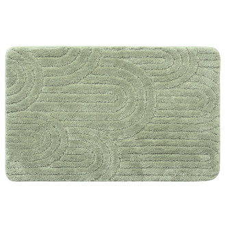 RIST kúpeľňová predložka, 50x80cm, 100% polyester, protišmyk, zelená