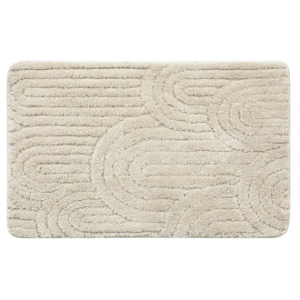 RIST kúpeľňová predložka, 50x80cm, 100% polyester, protišmyk, ecru