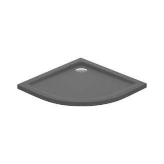 Cersanit Tako vanička štvrťkruh sivá M 90x4 S204-036