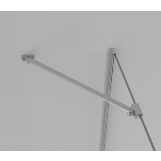 CERANO - Sprchovací kút Antelo L/P - 6 mm - chróm, transparentné sklo - 70x70x190 cm - otočný