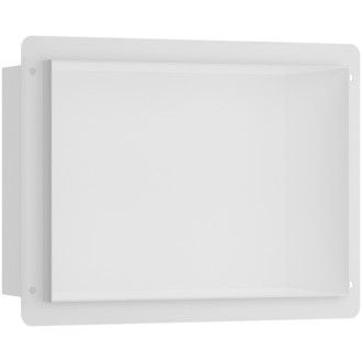 CERANO - Zápustná polička/nika do obkladu - biela matná - 30x20x10 cm