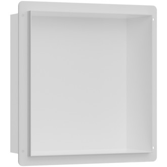 CERANO - Zápustná polička/nika do obkladu - biela matná - 30x30x10 cm