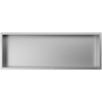 CERANO - Zápustná polička/nika do obkladu - nerezová - 60x20x10 cm