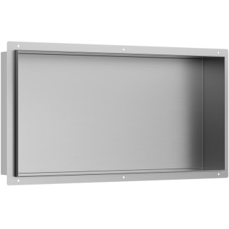 CERANO - Zápustná polička/nika do obkladu - nerezová - 60x30x10 cm