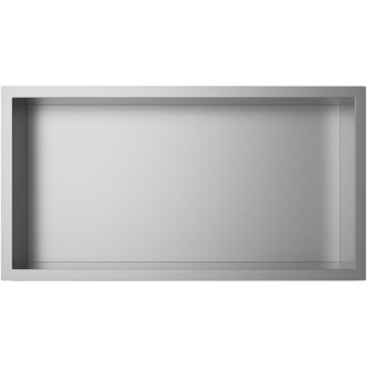 CERANO - Zápustná polička/nika s okrajom do obkladu - nerezová - 60x30x10 cm