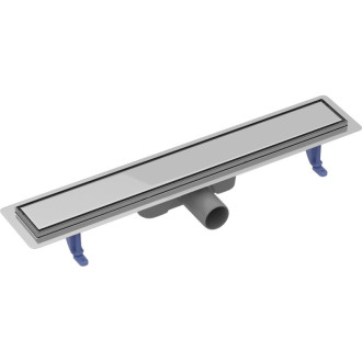 Cersanit Tako lineárny odtokový žľab obojster. rošt 60 chróm S907-008