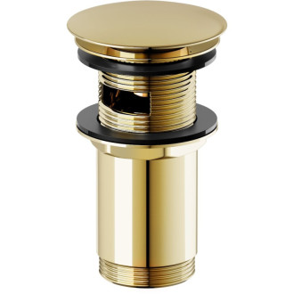 Cersanit Automatická univerzálna zátka klik-klak 5/4 zlatá S951-703