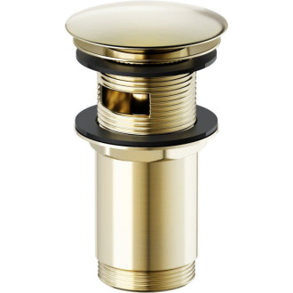 Cersanit Automatická univerzálna zátka klik-klak 5/4 zlatá mat S951-702