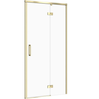 Cersanit Larga sprchové dvere P zlatá číre sklo 90x195 S164-062