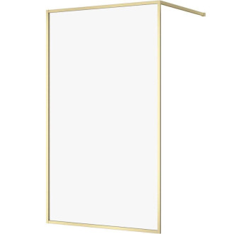 Cersanit Larga spŕch. kút Walk-In zlatá číre sklo 120x200 S164-074