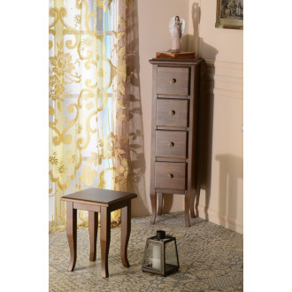 RETRO skrinka 35x119x33cm, buk 1673