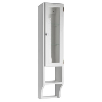 RETRO skrinka k zrkadlu 25x115x20cm, pravá, starobiela 1688