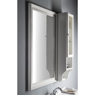 RETRO skrinka k zrkadlu 25x115x20cm, pravá, starobiela 1688